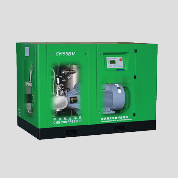 Variable Frequency  Oil-free Screw Air Compressor Of Water Lubrication CM/BV Series