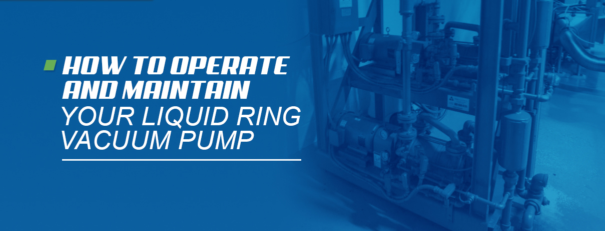 Liquid ring vacuum pump 2